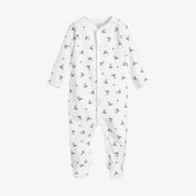 Ralph Lauren Baby Boys Playsuit In White