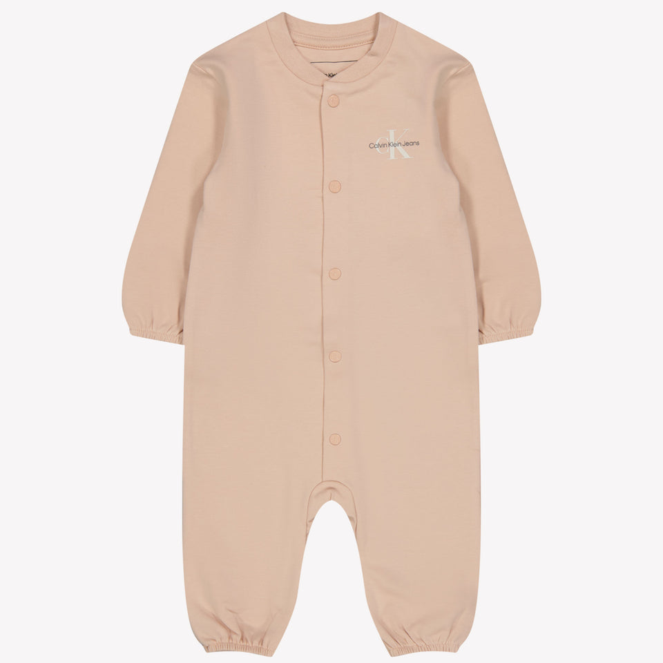 Calvin Klein Baby unisex box suit Salmon