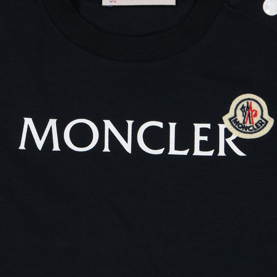 Moncler Baby Boys T-Shirt in Navy