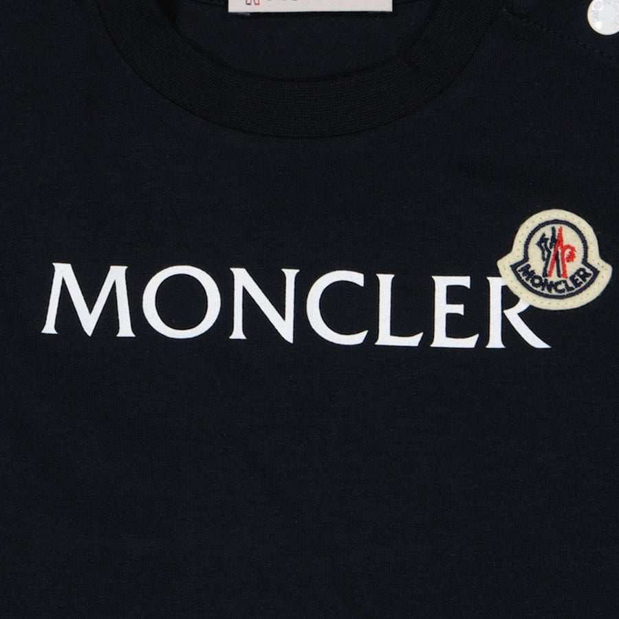 Moncler Baby Boys T-Shirt  Navy