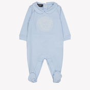 Versace Baby unisex box suit Light Blue