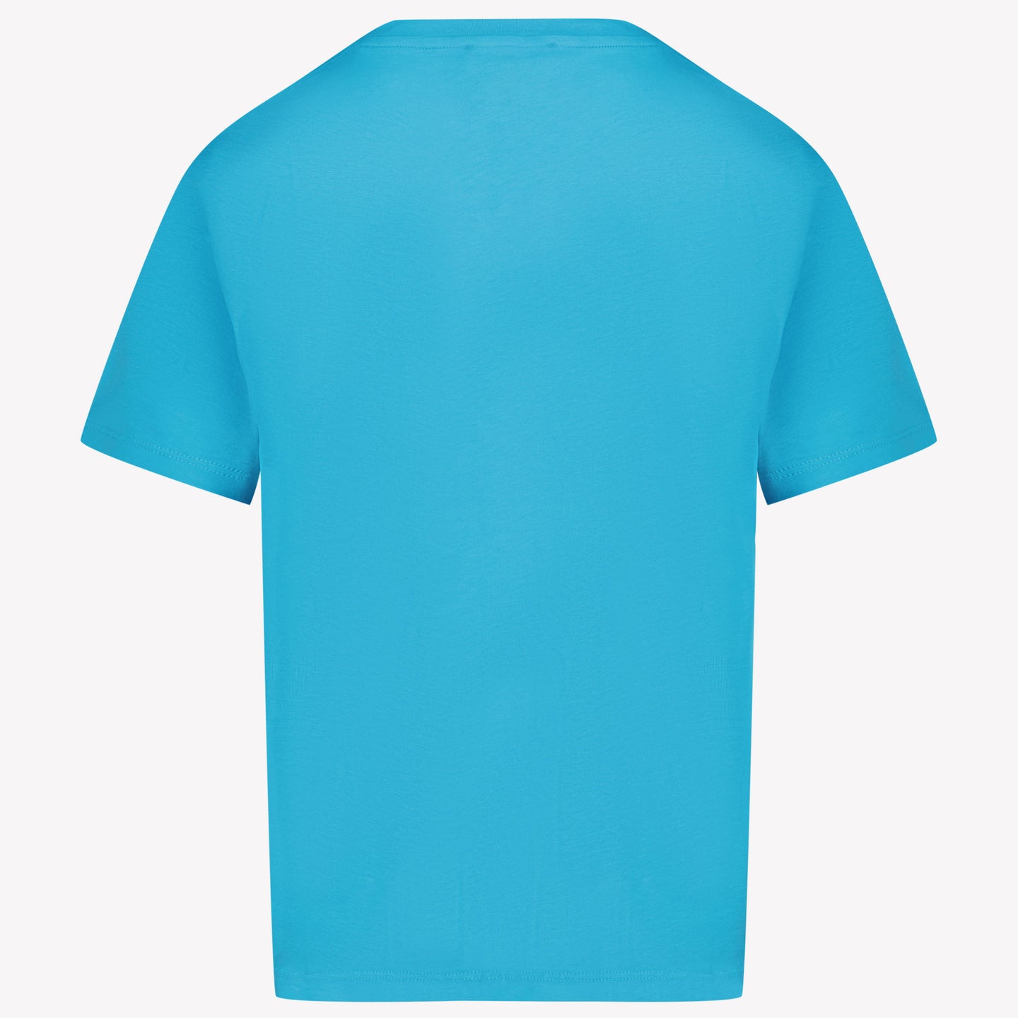 MSGM Kids Boys T-Shirt in Turquoise