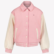 Tommy Hilfiger Children's girls intermediate jacket Pink