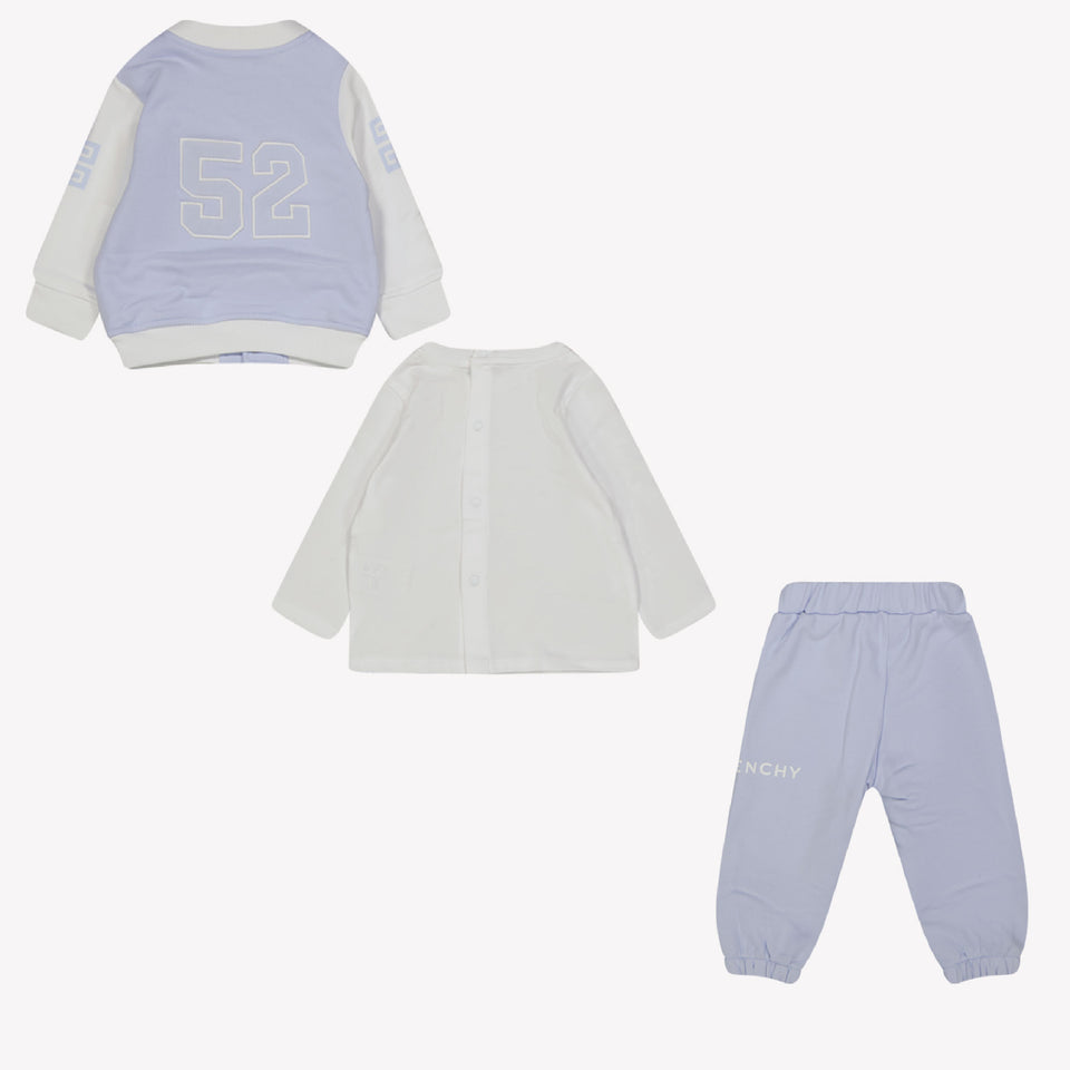 Givenchy Baby Jongens Joggingpak Licht Blauw