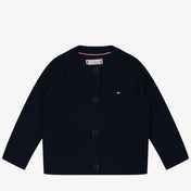 Tommy Hilfiger Baby Girls Cardigan Navy