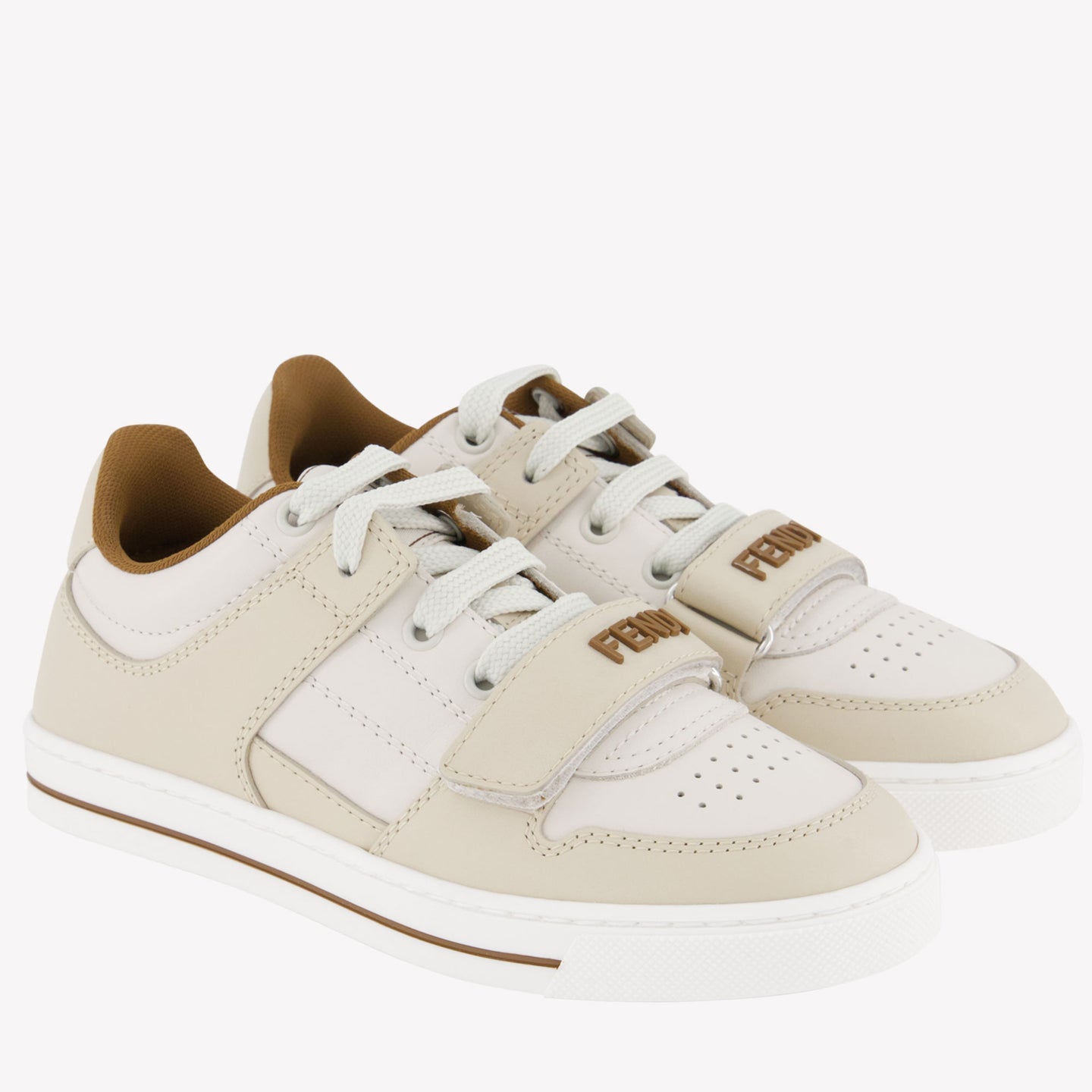 Fendi Unisex sneakers Beige