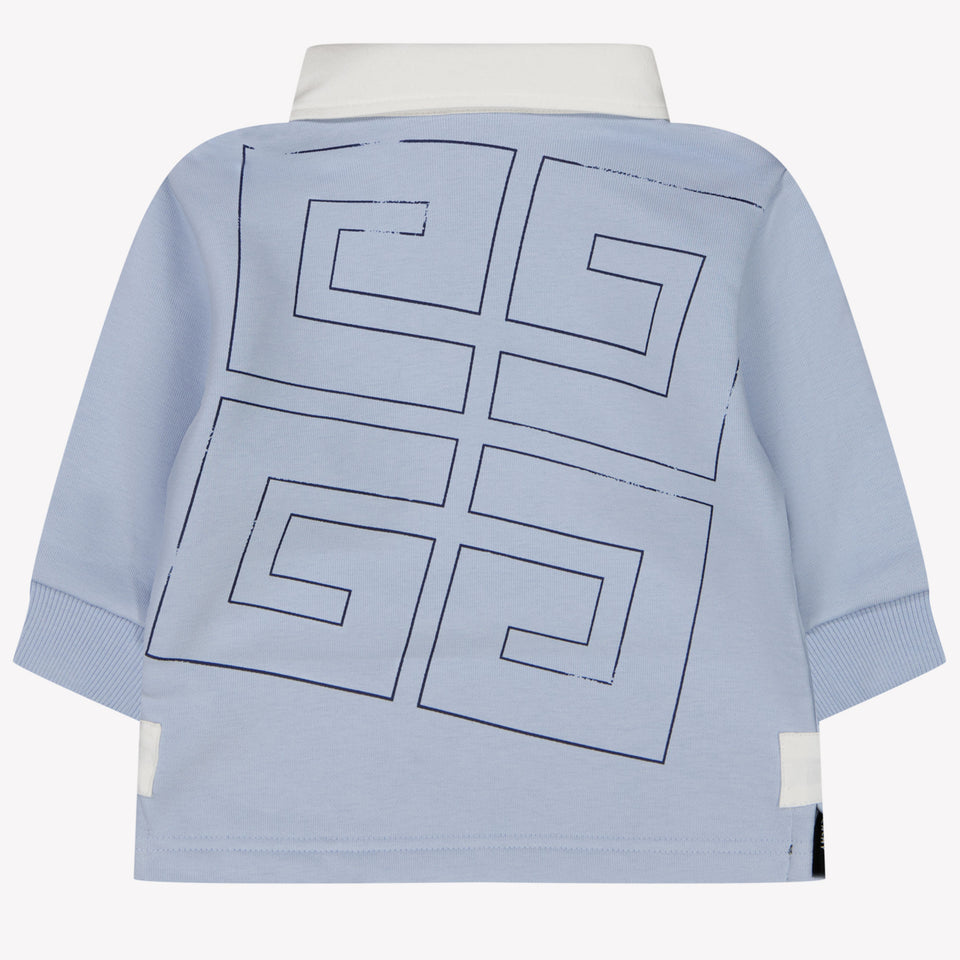 Givenchy Baby Jongens Polo Licht Blauw