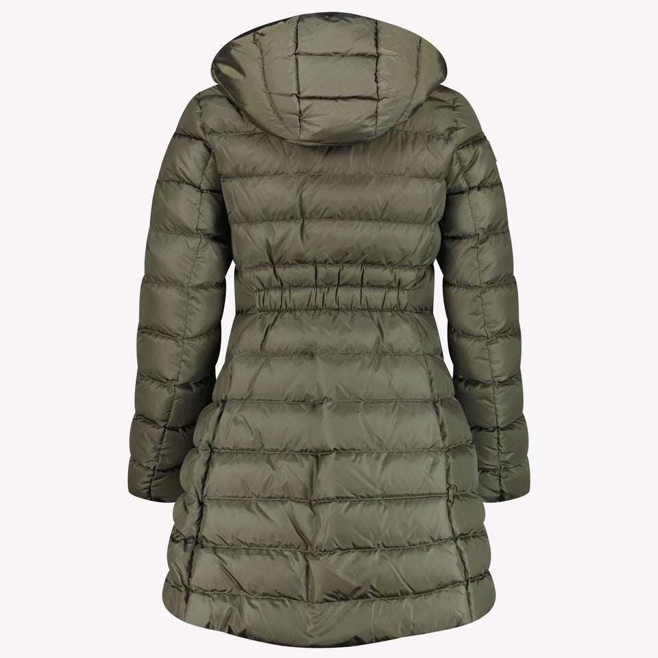 Moncler Charpal Girls Winter Jacket Olive Green