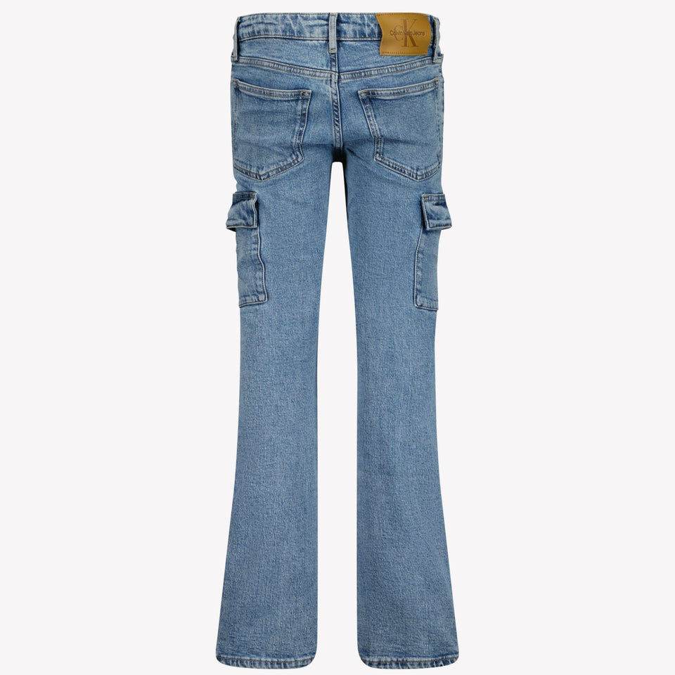 Calvin Klein Meisjes Jeans Blauw