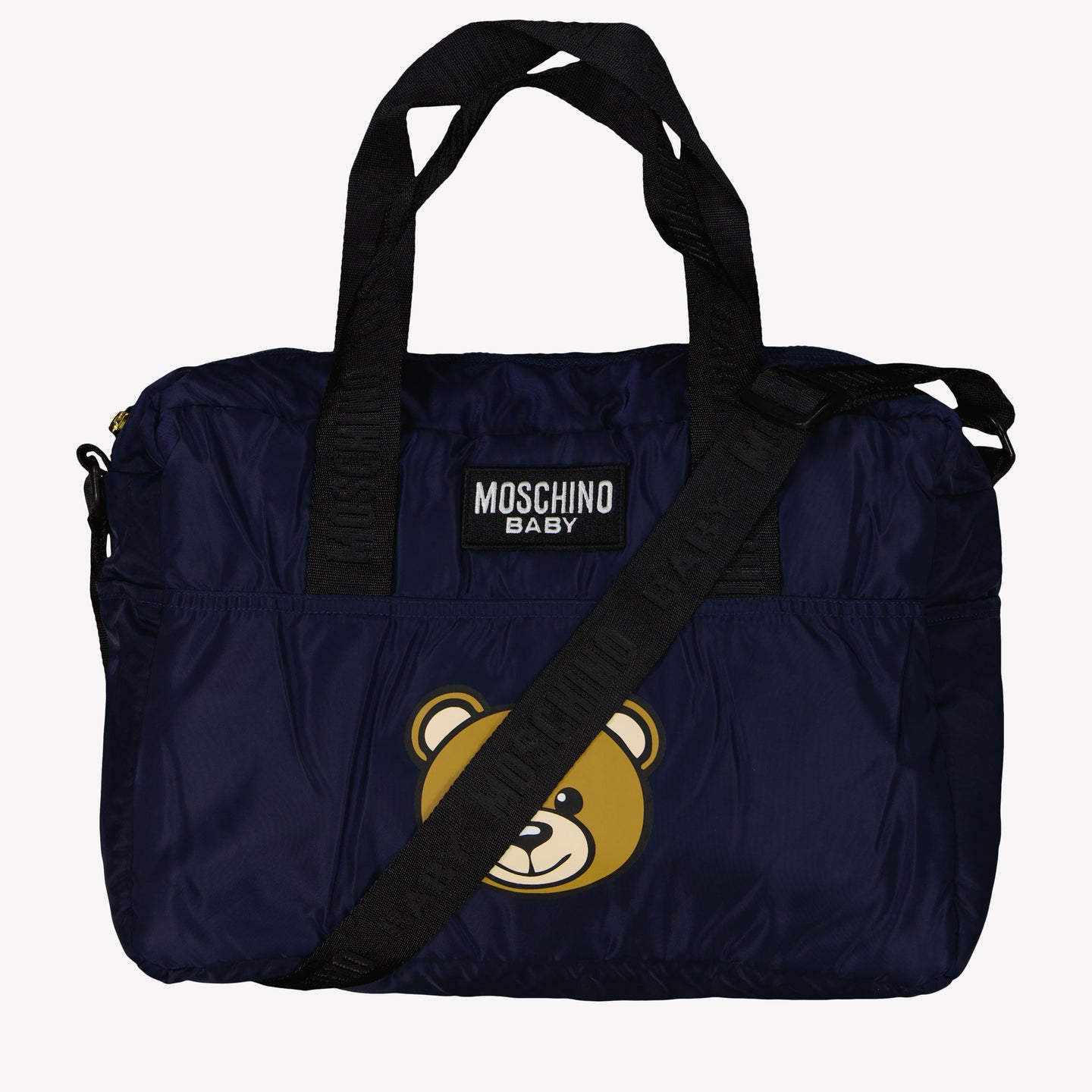 Moschino Baby unisex diaper bag Navy