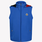 Moncler Kinder Jongens Bodywarmer Cobalt Blauw