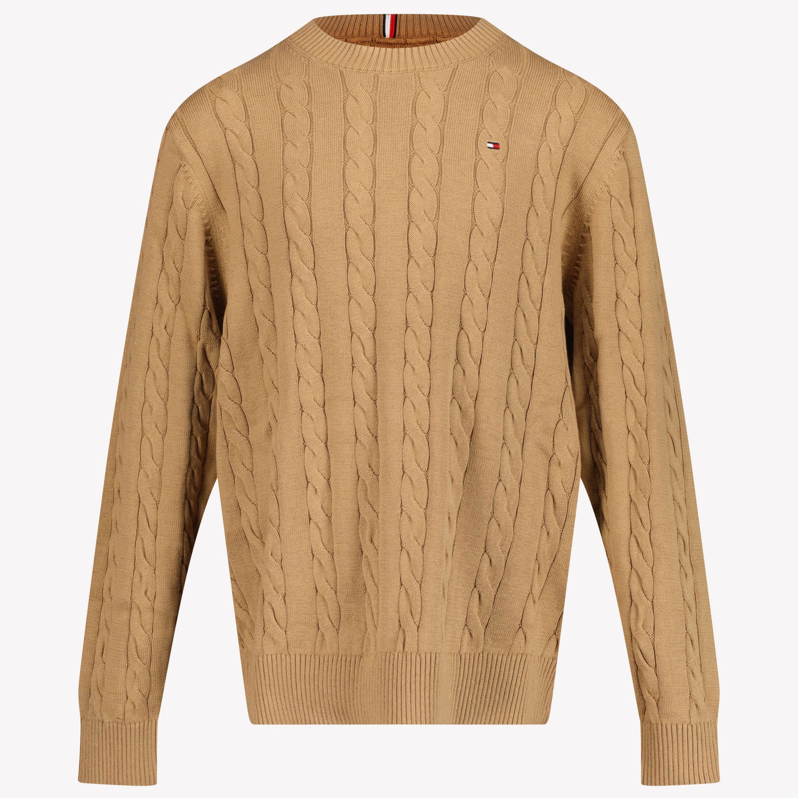 Tommy Hilfiger Kids Boys Sweater Camel