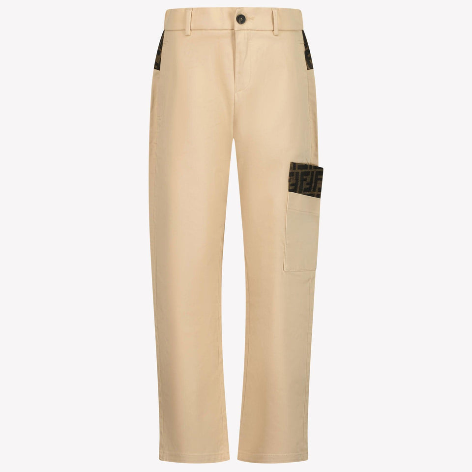 Fendi Kinder Jongens Broek In Beige