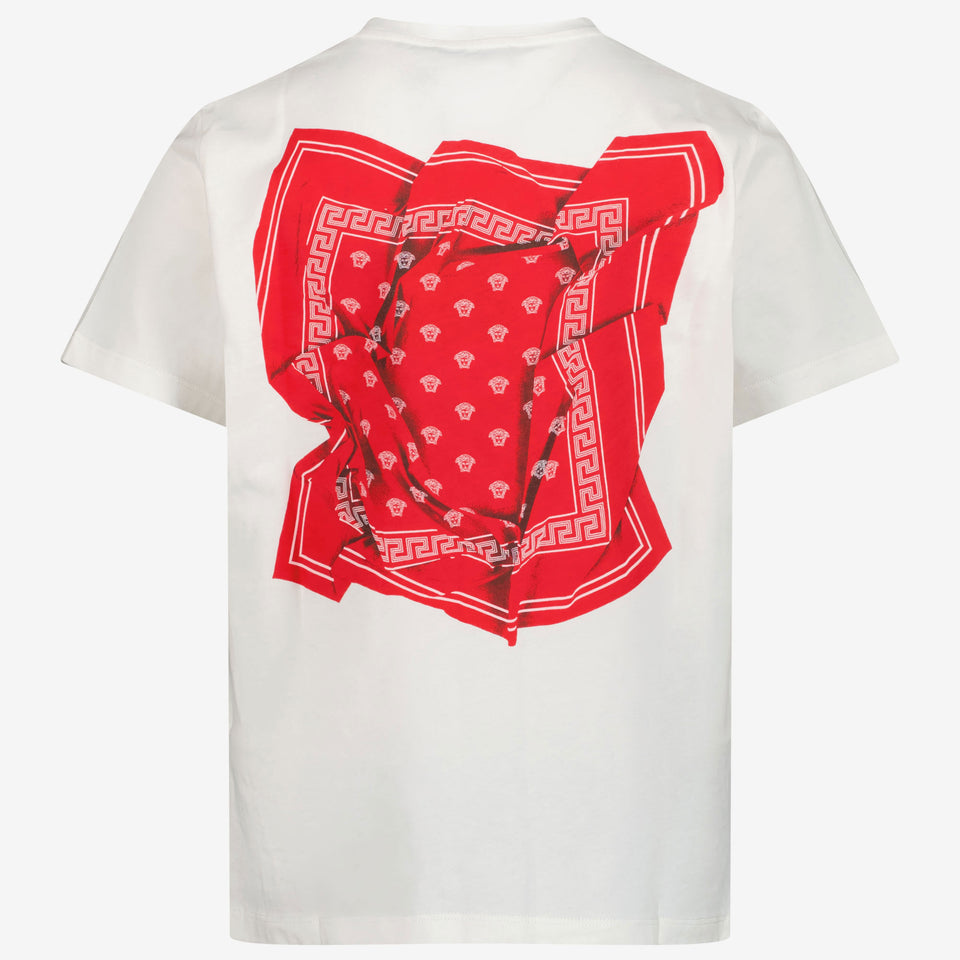 Versace Kinder Jongens T-Shirt In Wit