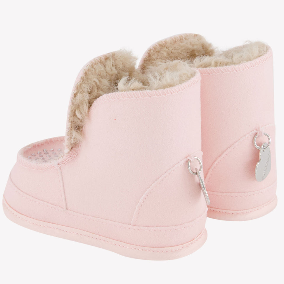 MonnaLisa Baby Meisjes Schoenen Licht Roze