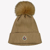 Moncler Girls Hat Camel