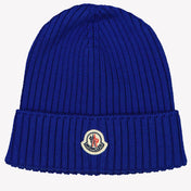 Moncler Unisex hat Cobalt Blue