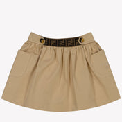 Fendi Baby girls skirt in Beige