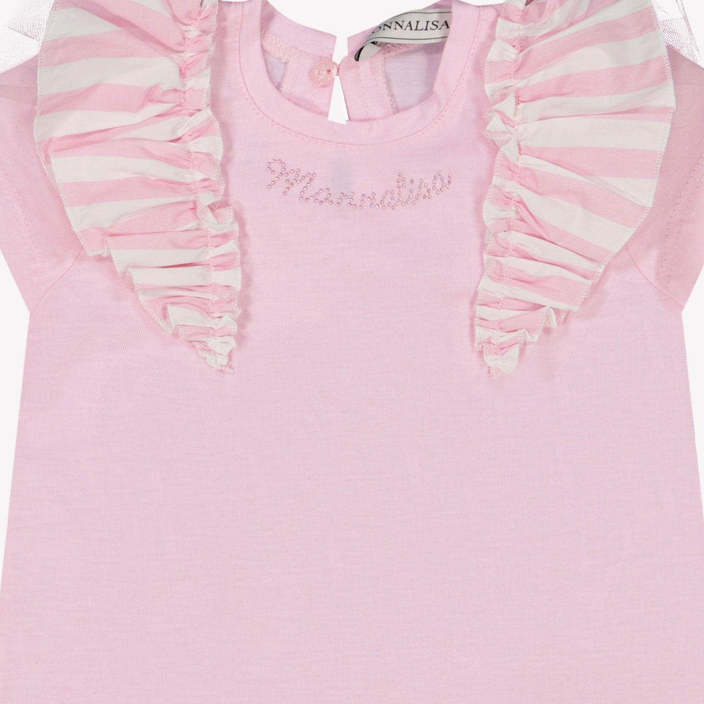 MonnaLisa Baby Girls T-Shirt in Light Pink