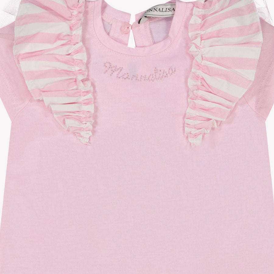 Monnalisa Baby Girls T-Shirt  Light Pink