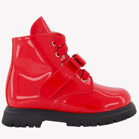 Andrea Montelpare Girls Boots Red