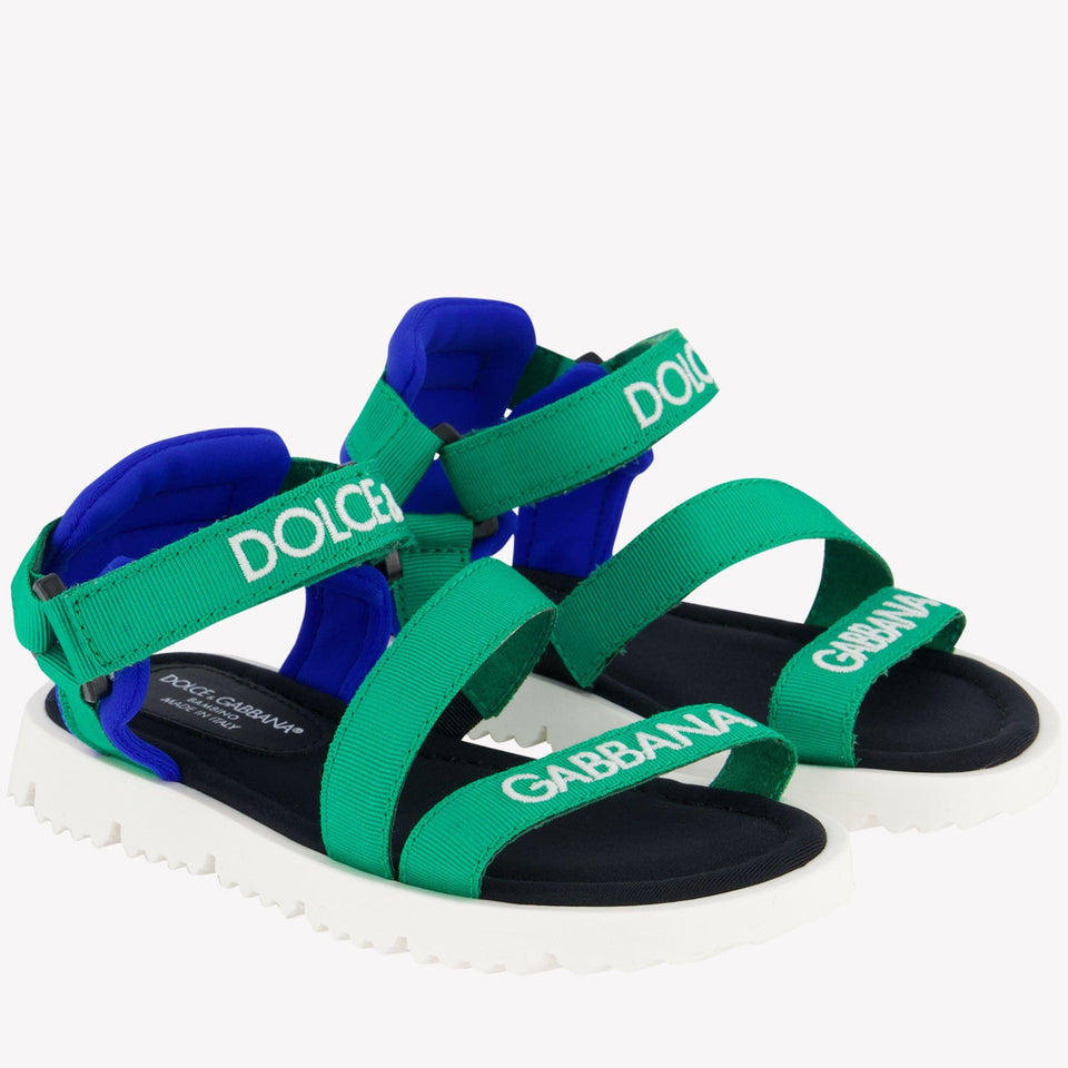 Dolce & Gabbana Kinder Jongens Sandalen Groen