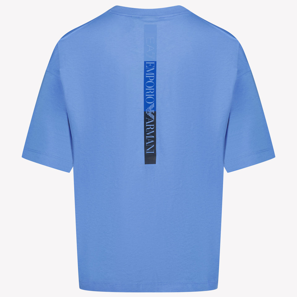 EA7 Boys T-shirt Light Blue