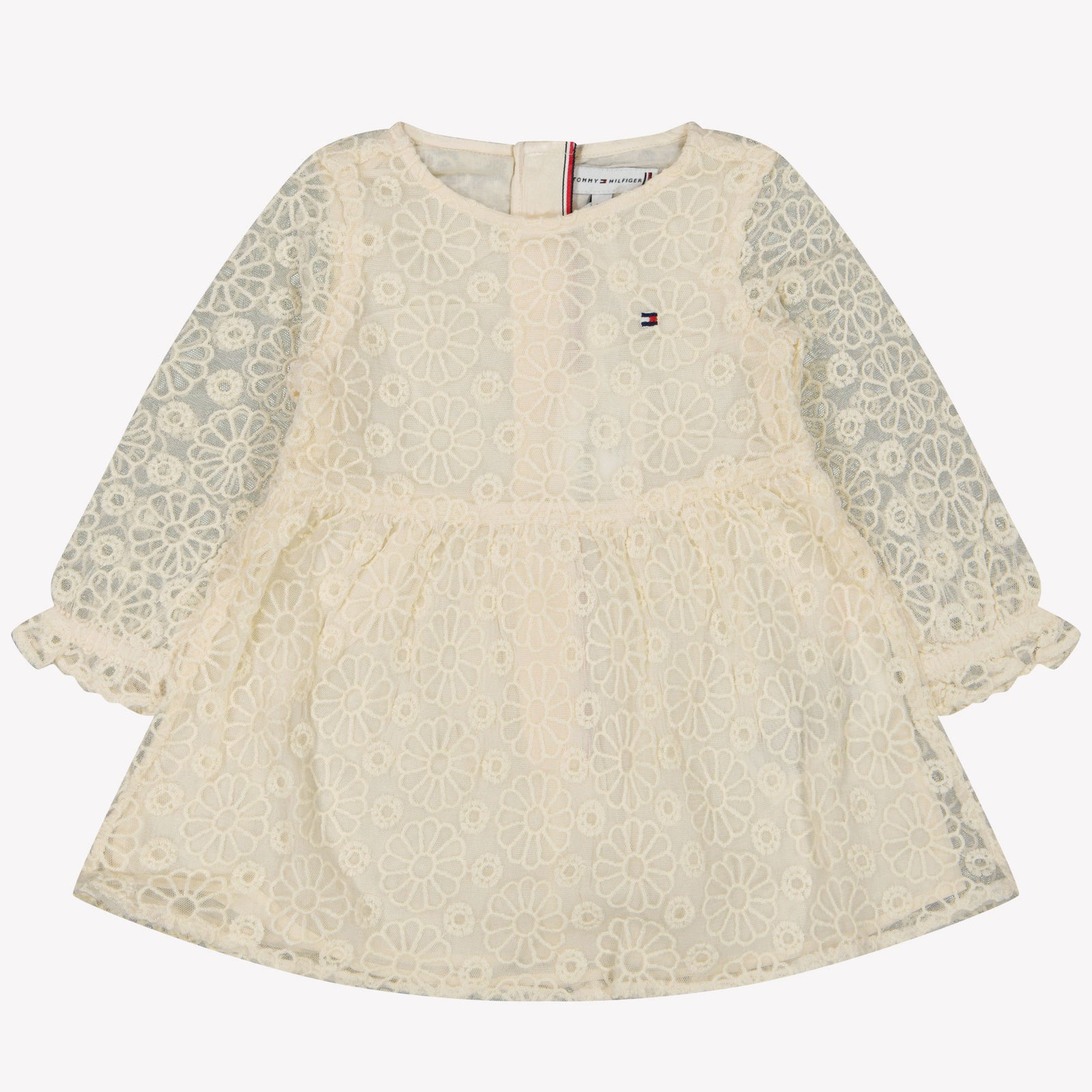 Tommy Hilfiger Baby Meisjes Jurk Off White