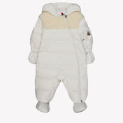 Moncler Baby Unisex Ski Suits White