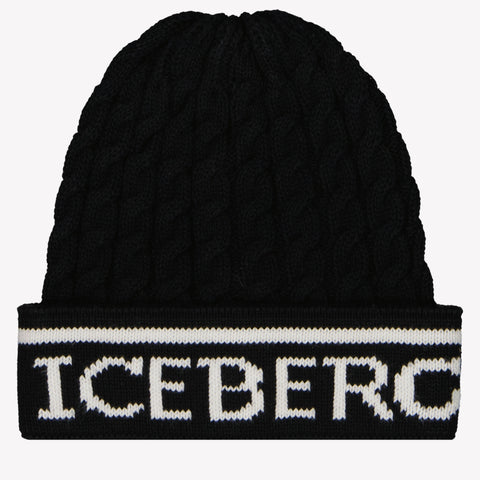 Iceberg Baby Boys Hat Black