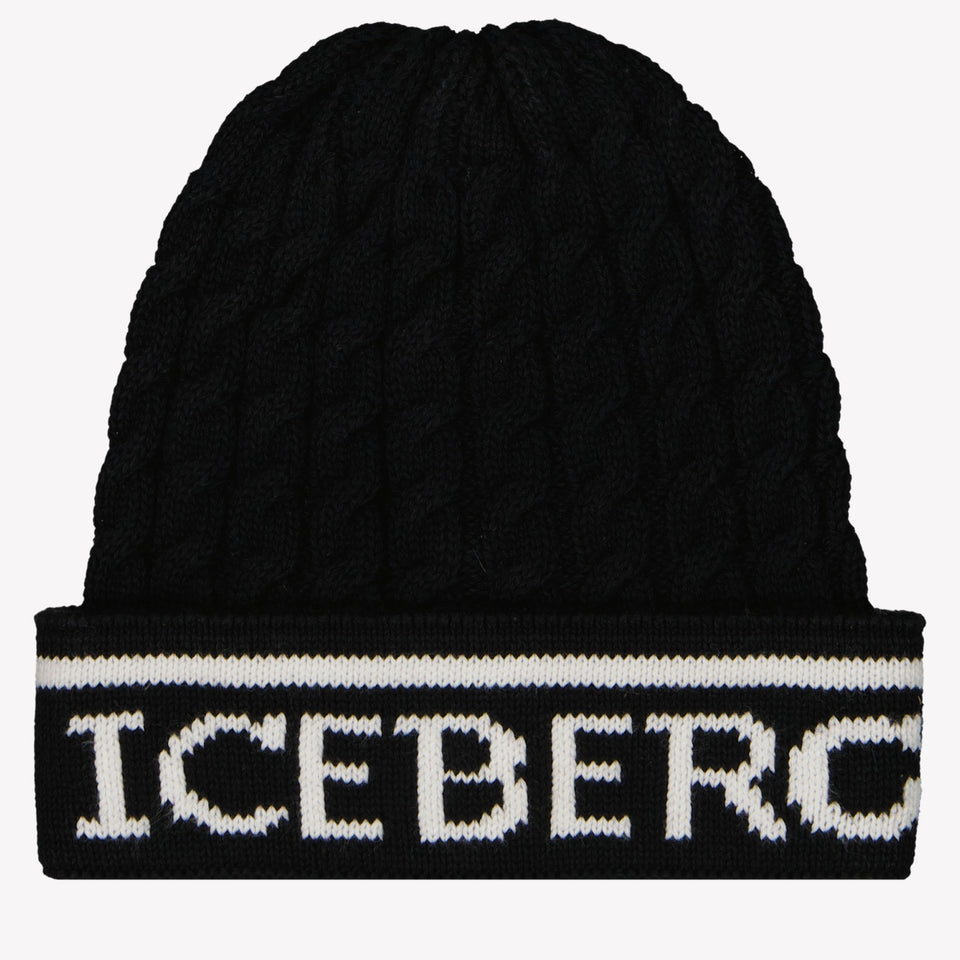 Iceberg Baby Jongens Muts Zwart