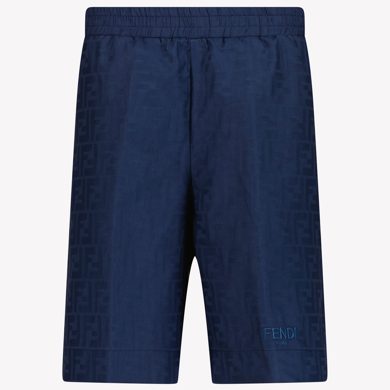 Fendi Kids Boys Shorts In Navy