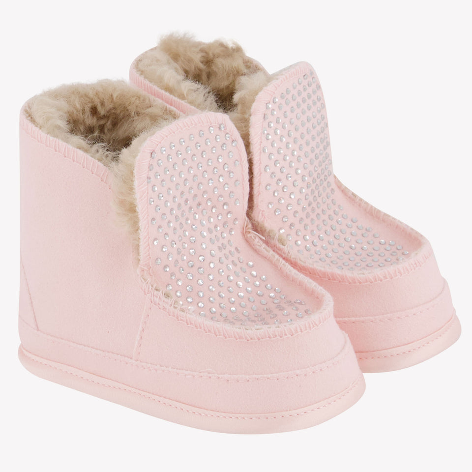 MonnaLisa Baby Meisjes Schoenen Licht Roze