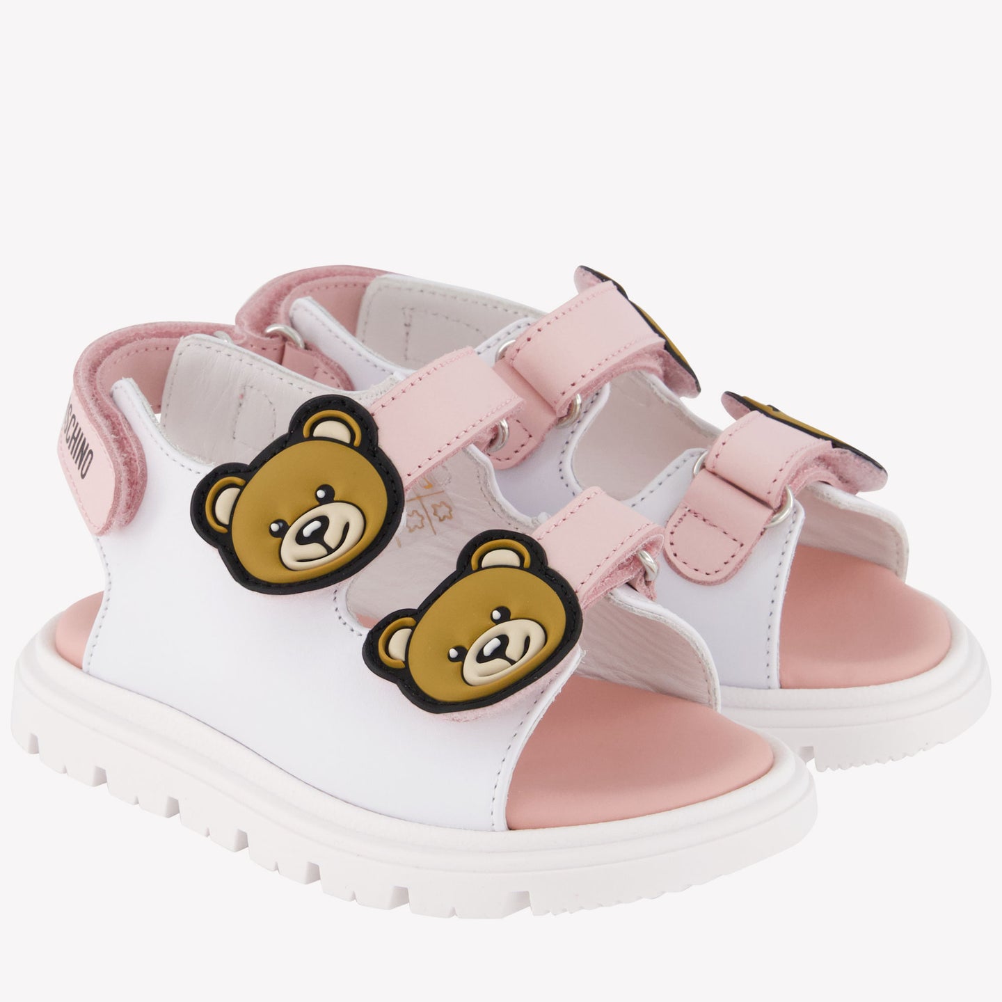 Moschino Unisex Sandals In Pink