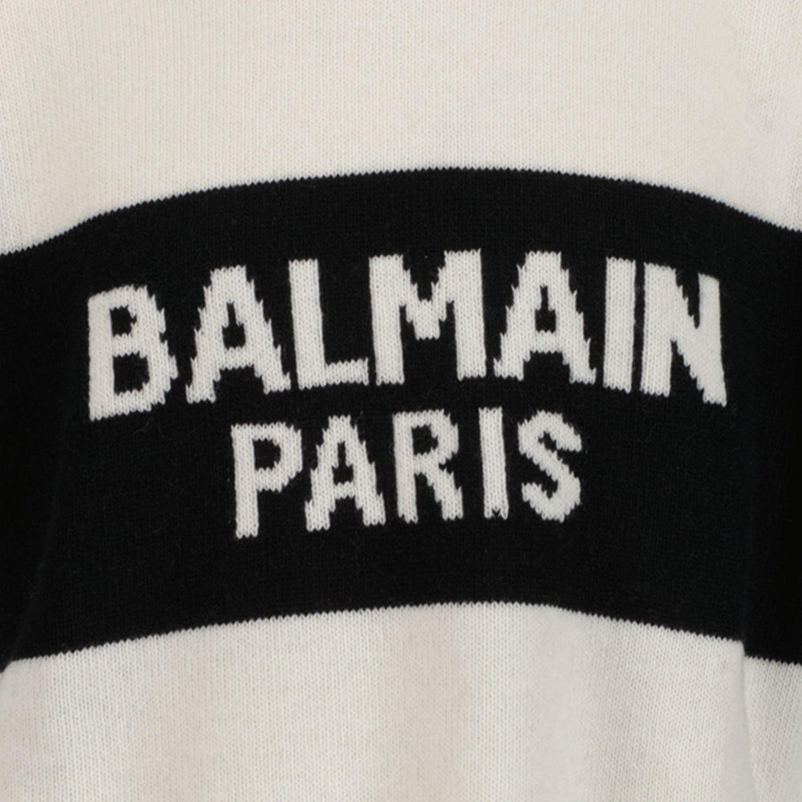 Balmain Meisjes Trui Off White