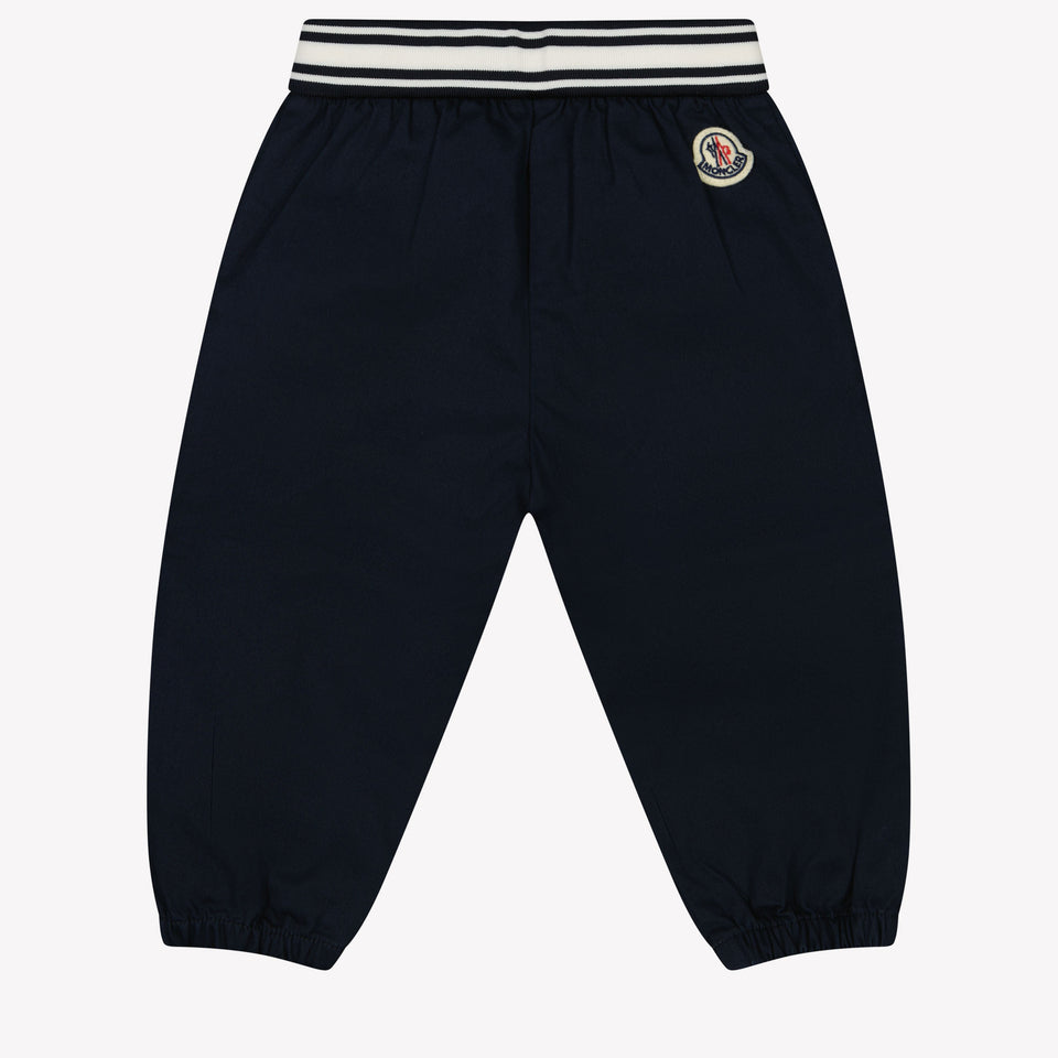 Moncler Baby Boys Trousers in Navy