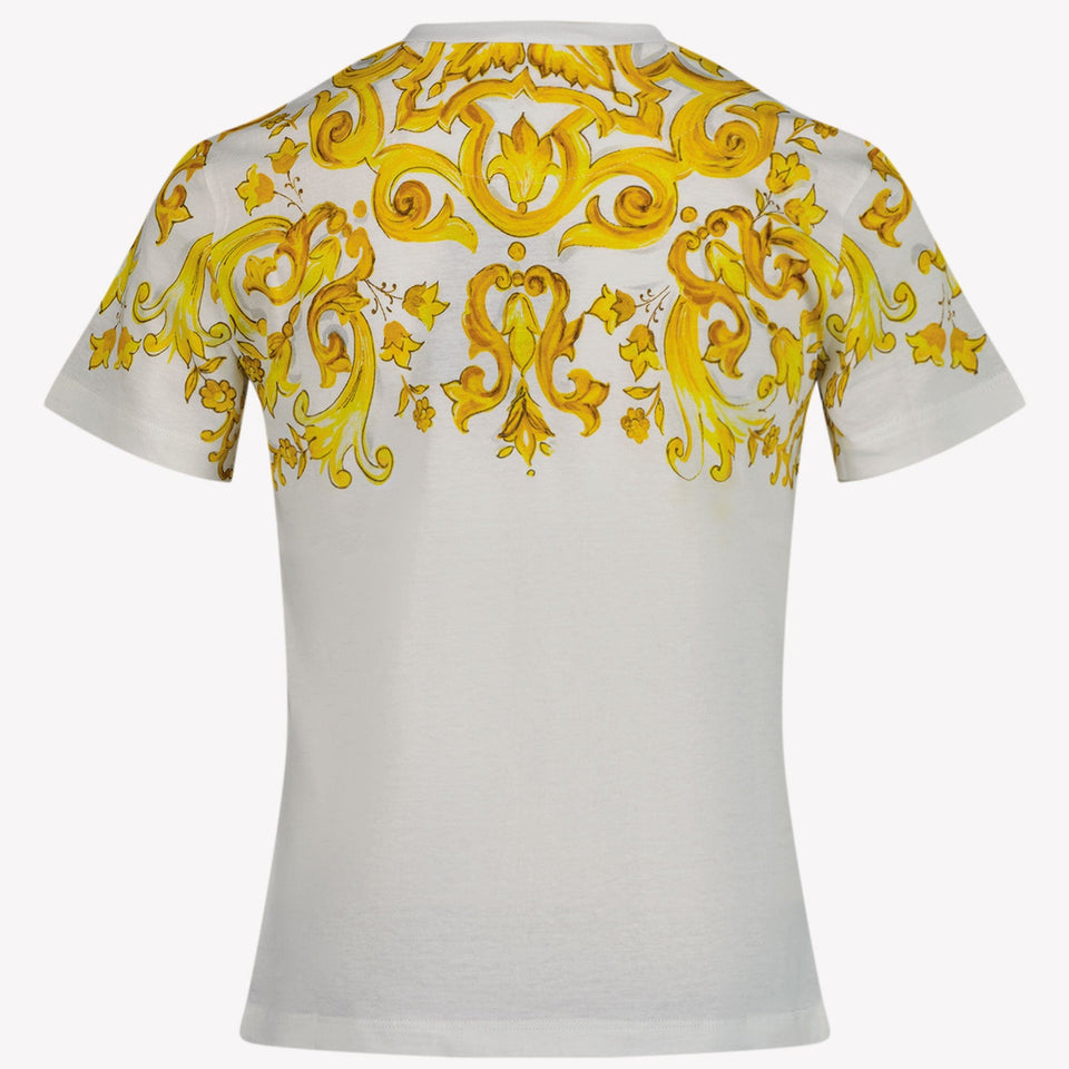 Dolce & Gabbana Meisjes T-shirt Geel