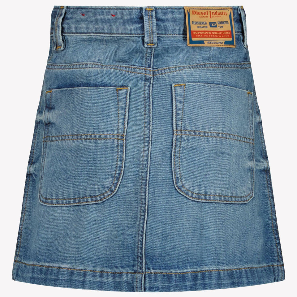 Diesel Kids Unisex Skirt in Jeans