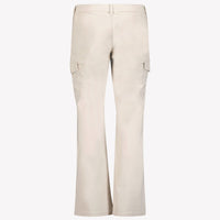 Calvin Klein Kids Girls Trousers Light Gray