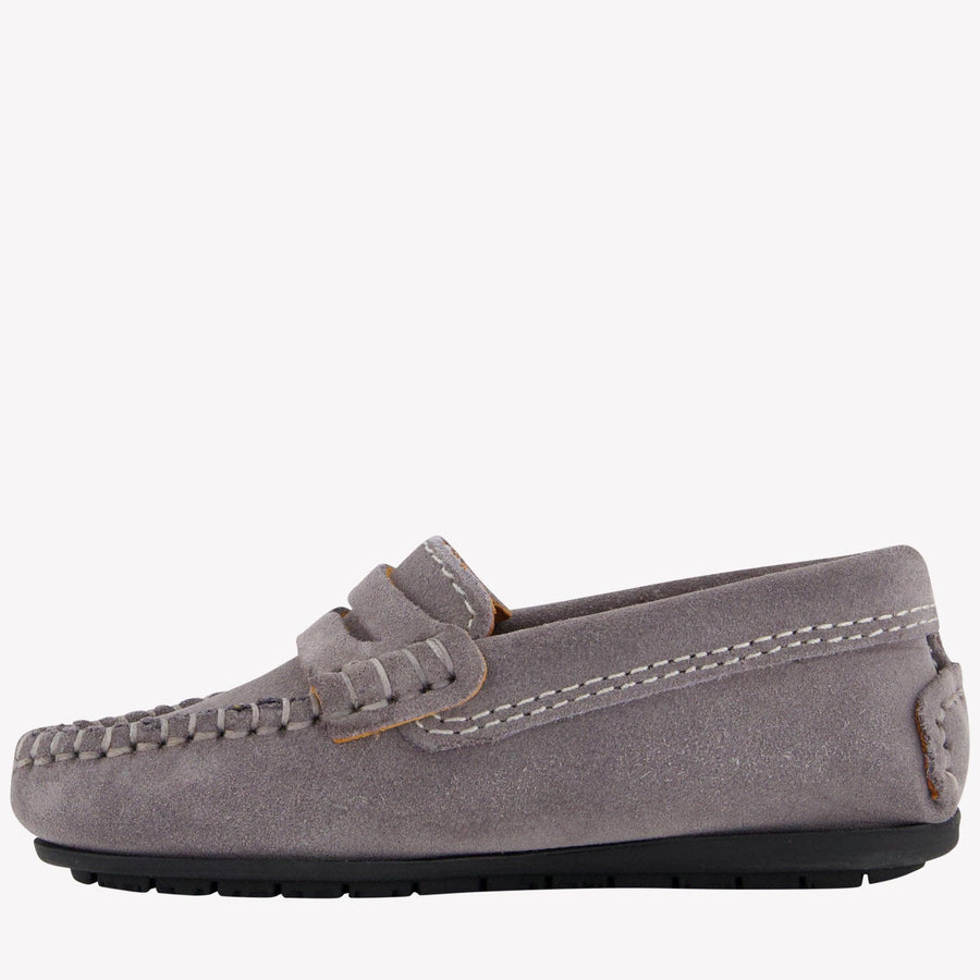 Atlanta Moccas Unisex Shoes  Gray