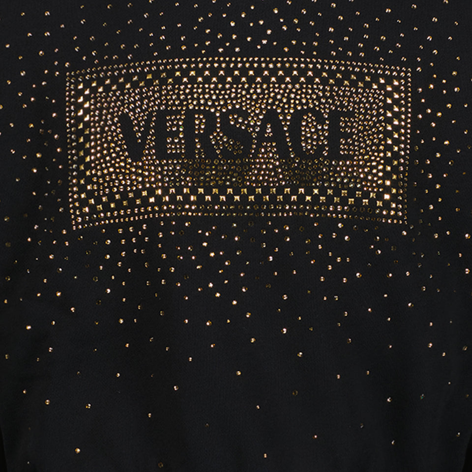 Versace Girls Sweater Black