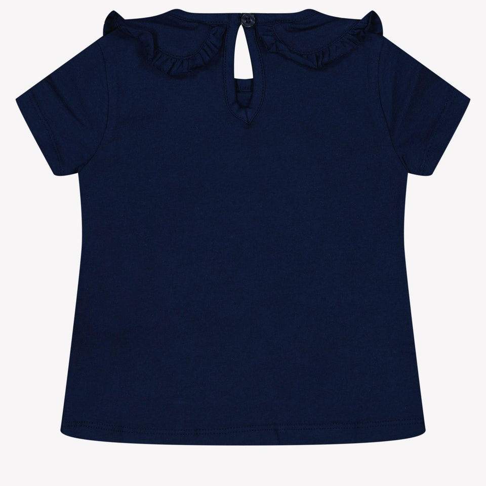 Guess Baby Meisjes T-Shirt In Navy