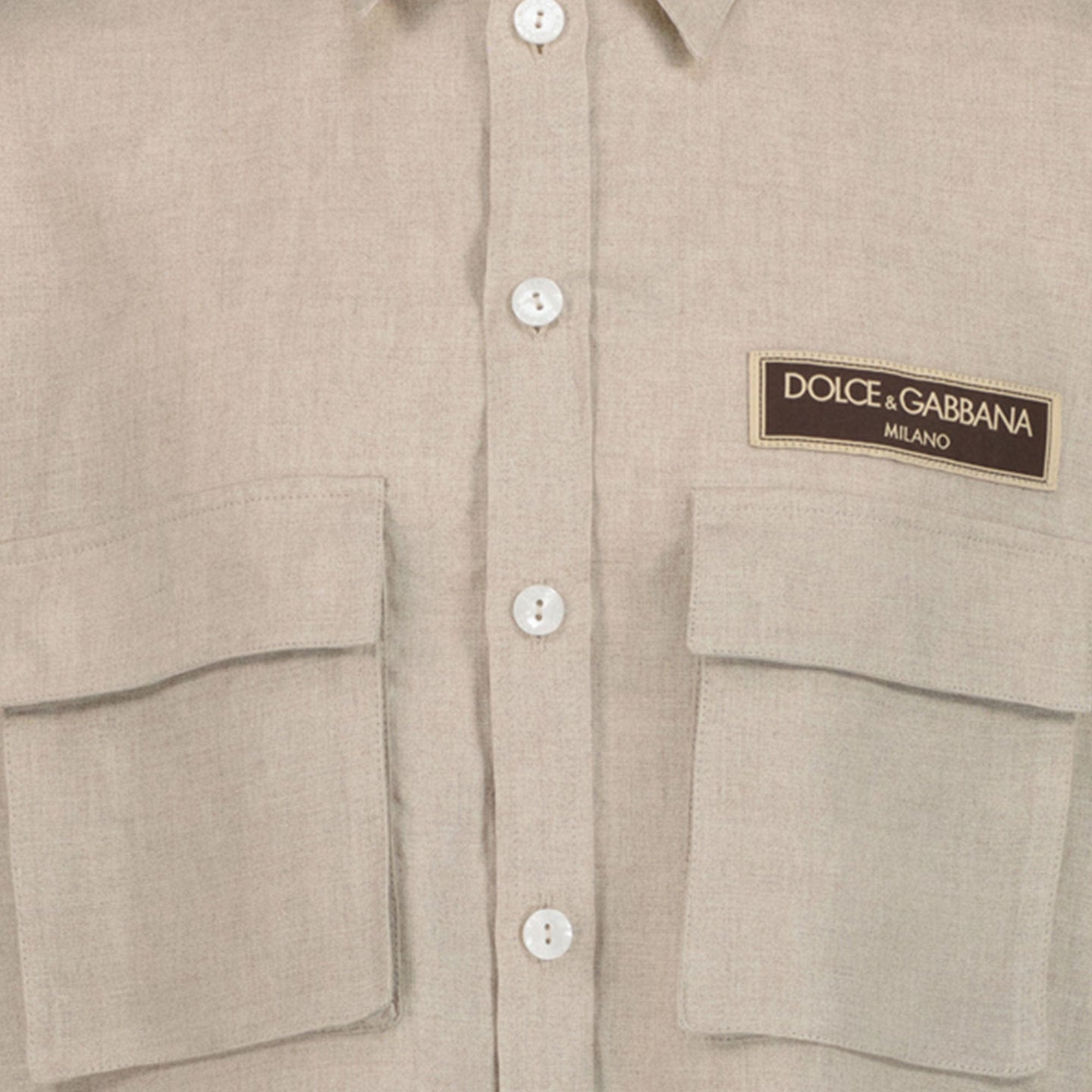 Dolce & Gabbana Jongens Blouse Beige 4Y