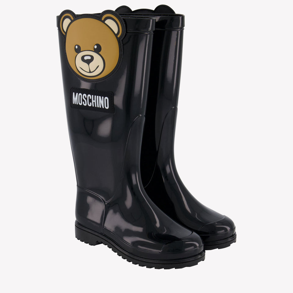 Moschino Girls Boots Black