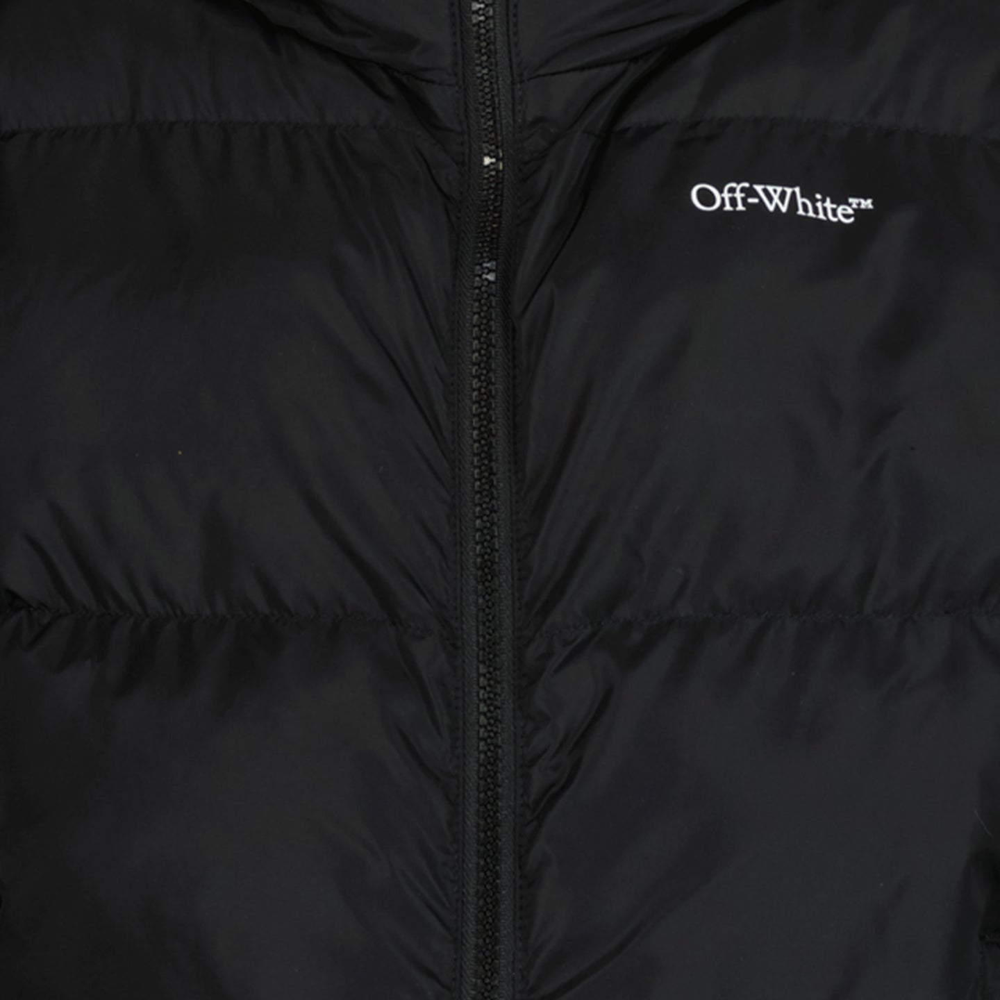 Off-White Boys winter coat Black