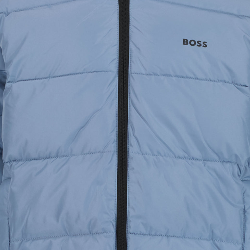 Boss Boys winter coat Light Blue