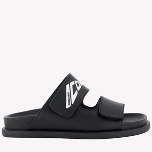 Dsquared2 Unisex Flipflops  Black