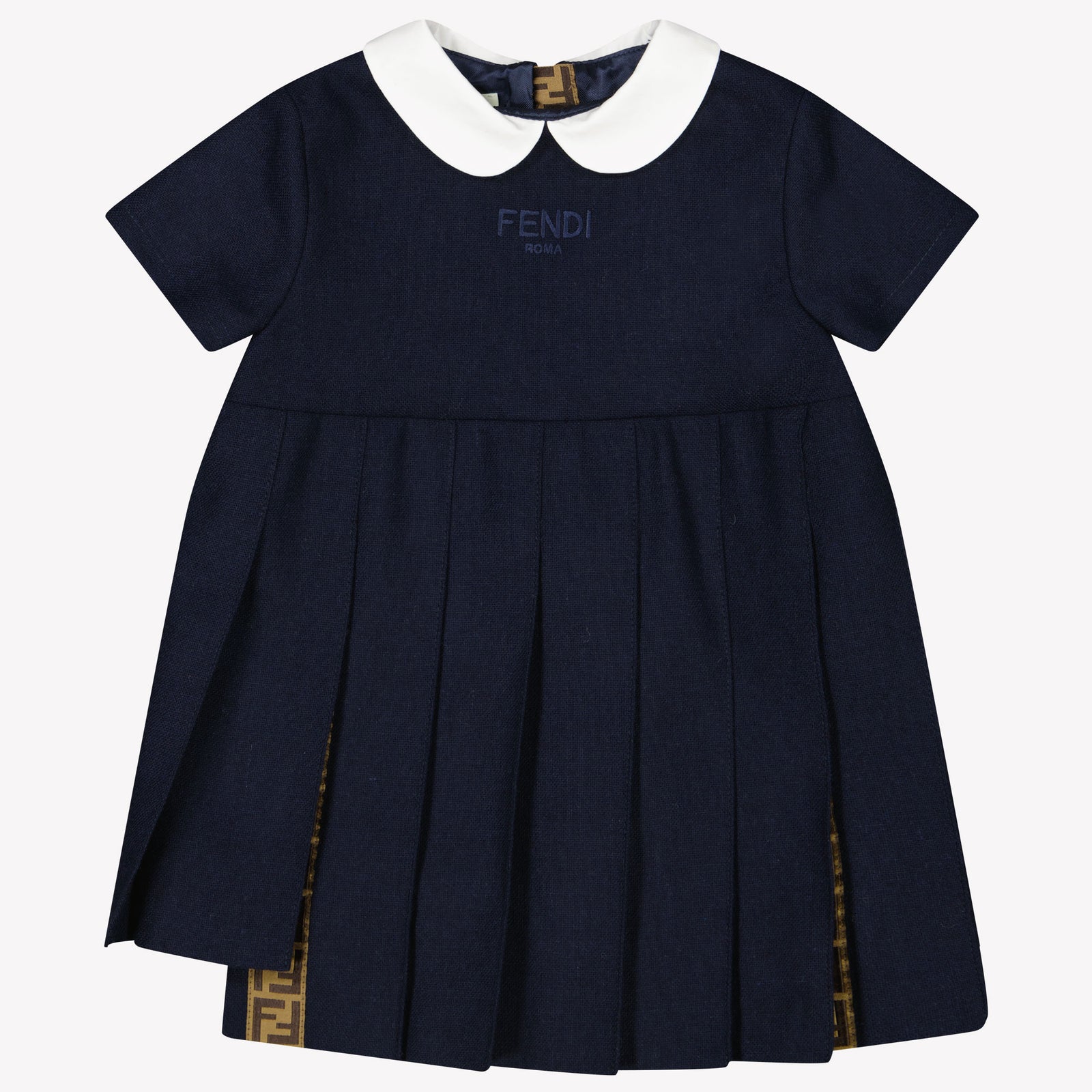 Fendi Baby Meisjes Jurk Navy