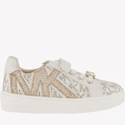 Michael Kors Girls Sneakers Gold