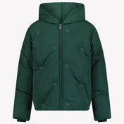 Burberry Girls winter coat Dark Green